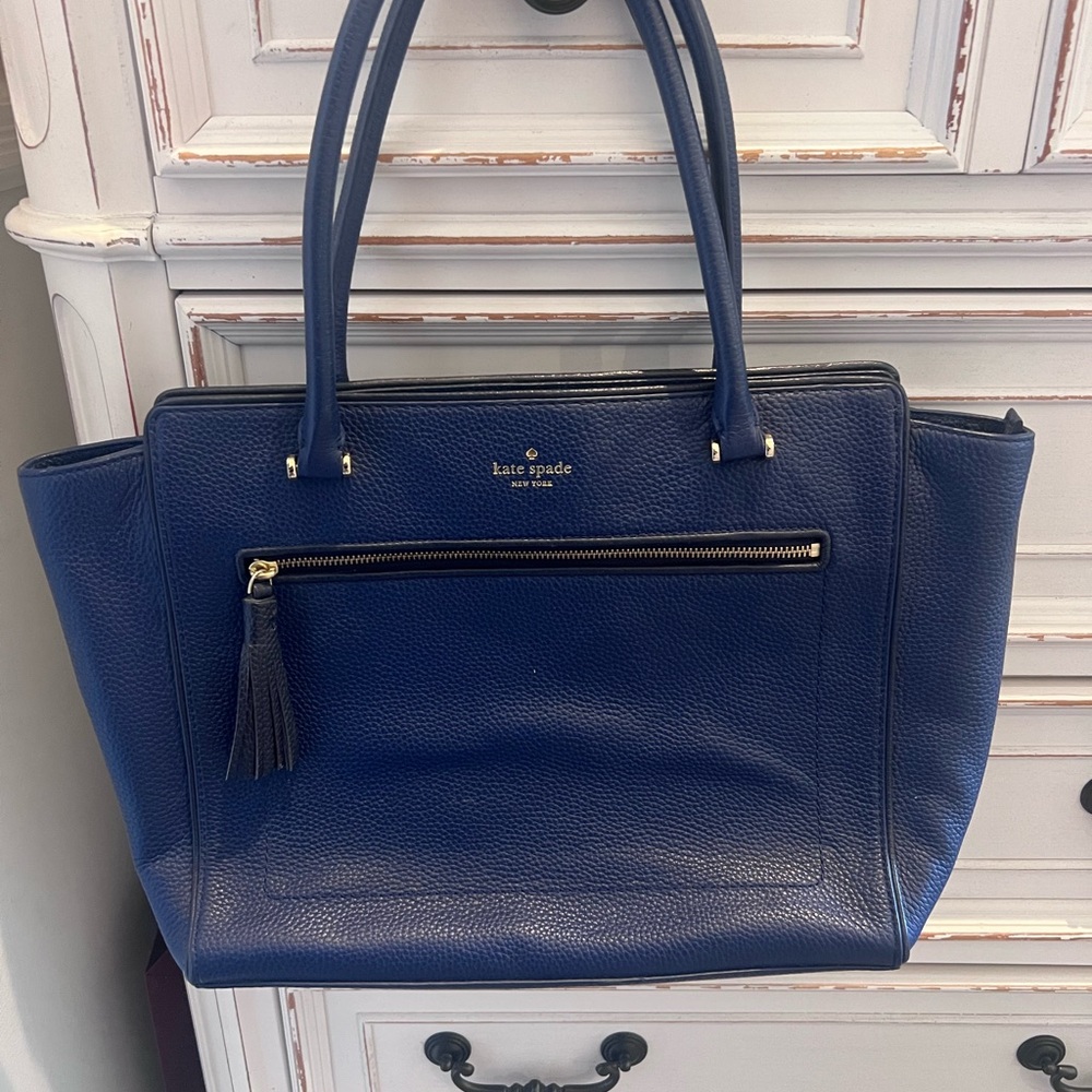 Kate Spade Blue Tote Bag